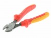 Faithfull BSU-VDE Insulated Heavy-Duty Diagonal Cutting Plier 8in