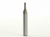 Faithfull Router Bit Tungsten Carbide Two Flute 3.2mm 1/4in Shank