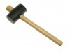 Faithfull Rubber Mallet - Black 2.1/4in