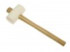 Faithfull Rubber Mallet - White 3.in