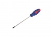 Faithfull Slotted Parallel Soft Grip Screwdriver 150mm x 5.5mm