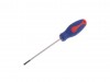 Faithfull Terminal Soft Grip Screwdriver 100mm x 3mm