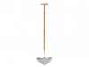 Faithfull Stainless Edging Iron - Wooden Handle