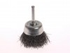 Faithfull Wire Brush Shaft Mounted 50 x 20mm 0.30mm