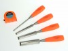 Footprint 487OR Orange Handle Chisel Set4 & Tape