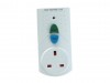 Faithfull Power Plus White Rcd Adaptor (circuit Breaker)