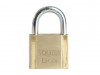 Henry Squire LN4S Lion Brass Rust Proof Padlock 40mm