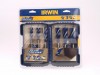 Irwin 6X Blue Groove Wood Drill Bit 6pce Set