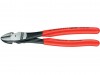 Knipex High Leverage Diagonal Cutters Cushion Grip 74 01 160