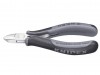 Knipex ESD Electronics Diagonal Cutters - Round Small Bevel 77 02 115