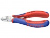 Knipex Electronics Diagonal Cut Pliers - Round Non Bevelled 77 22 115