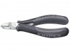 Knipex ESD Electronics Diagonal Cutters - Round Non Bevelled 77 22 115