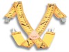 Kunys SP15Y Yellow Braces 2in Wide