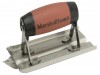 Marshalltown M180D Stainless Steel Cement Edger 6 x 3in Durasoft Handle