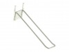 Merchandising Pegmetal Euro Hooks (50) 6in