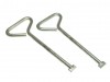 Monument MLK06 Manhole Cover Lift Keys Pack of 2 - 6in