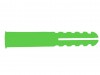 Rawlplug Plastic Plugs Green - Screw Sizes 4-8 Pack of 100