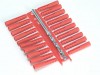 Rawlplug 67 420 Red Plastic Plugs & Drill Pack of 300
