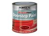 Ronseal Diamond Hard Doorstep Paint Tile Red 750ml