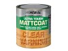 Ronseal Ultra Tough Hardglaze Internal Clear Mattcoat Varnish 750ml +33%