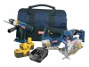 Ryobi One+ 3 Piece Kit 18 Vol Combi Drill + Jigsaw + Circular Saw