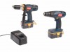 Ryobi One+ CCK-182010 Combi & Drill Driver Twin Pack