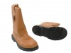 Scan Dual Density Lined Rigger Boot Tan Size 10