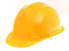 Scan Deluxe Safety Helmet Yellow 