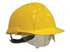 Scan Mk7 Vented Safety Helmet Yellow