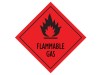 Scan Hazard Diamond Sign Flammable Gas