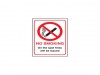 Scan No Smoking On The Spot Fine 300 x 250mm