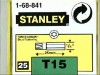 Stanley Torx Insert Bit T15 25mm (1 x 25) 1-68-841B
