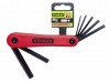 Stanley Folding Hex Key Set 7pc Metric 4-69-262