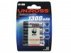 Uniross NiMH High Capacity Batteries (4) Size AA