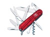 Victorinox Huntsman - Translucent Red  Swiss Army Knife 13713TNP