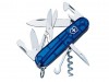 Victorinox Climber - Translucent Blue Swiss Army Knife 13703T2