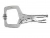 Visegrip 11SP Locking C Clamp 11in - Swivel Pad
