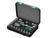 Wera Zyklop SA1 Socket Set 1/4in Drive Metric 18 Piece