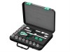 Wera Zyklop SB3 Socket Set 3/8in Drive Basic Imperial 17 Piece