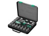 Wera Zyklop SC1 Socket Set 1/2In Drive Metric 22 Piece
