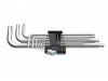 Wera Stainless Steel Ballpoint Hex Key 9 Piece Clip