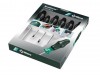 Wera Kraftform Comfort Screwdriver Set 6 Piece 4 Slotted 2 Pozi