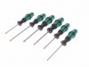 WER Kraftform Comfort Screwdriver Set 6 Piece 4 Slotted 2 x Pozi