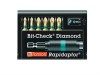 Wera Bit-Check Rapidaptor 8755-6/BDC - Diamond 6 Piece Pozi