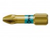 Wera 855/1 BTH Pozidriv PZ1 BiTorsion Insert Bit 25 mm Carded Pack of 2