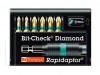 Wera Bit-Check 8755-6/BDC 7 Piece Set BiTorsion Diamond Coated