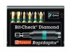 Wera Bit-Check 8700-6/BDC 7 Piece Set BiTorsion Diamond Coated