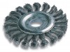 Wolfcraft B2148 Wire Wheel Brush 115mm 22mm Bore