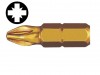 Witte Pozi 3pt Screwdriver Bits - 25 mm Strip of 10