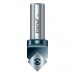 TREND RT/80X1/4TC ROTA-TIP V GROOVE 45 DEG X 17MM DIA